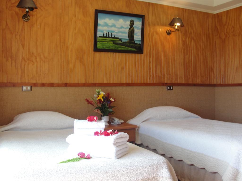 Iorana Isla De Pascua Hotel Hanga Roa Extérieur photo